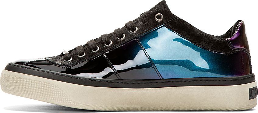 patent leather tennis shoes