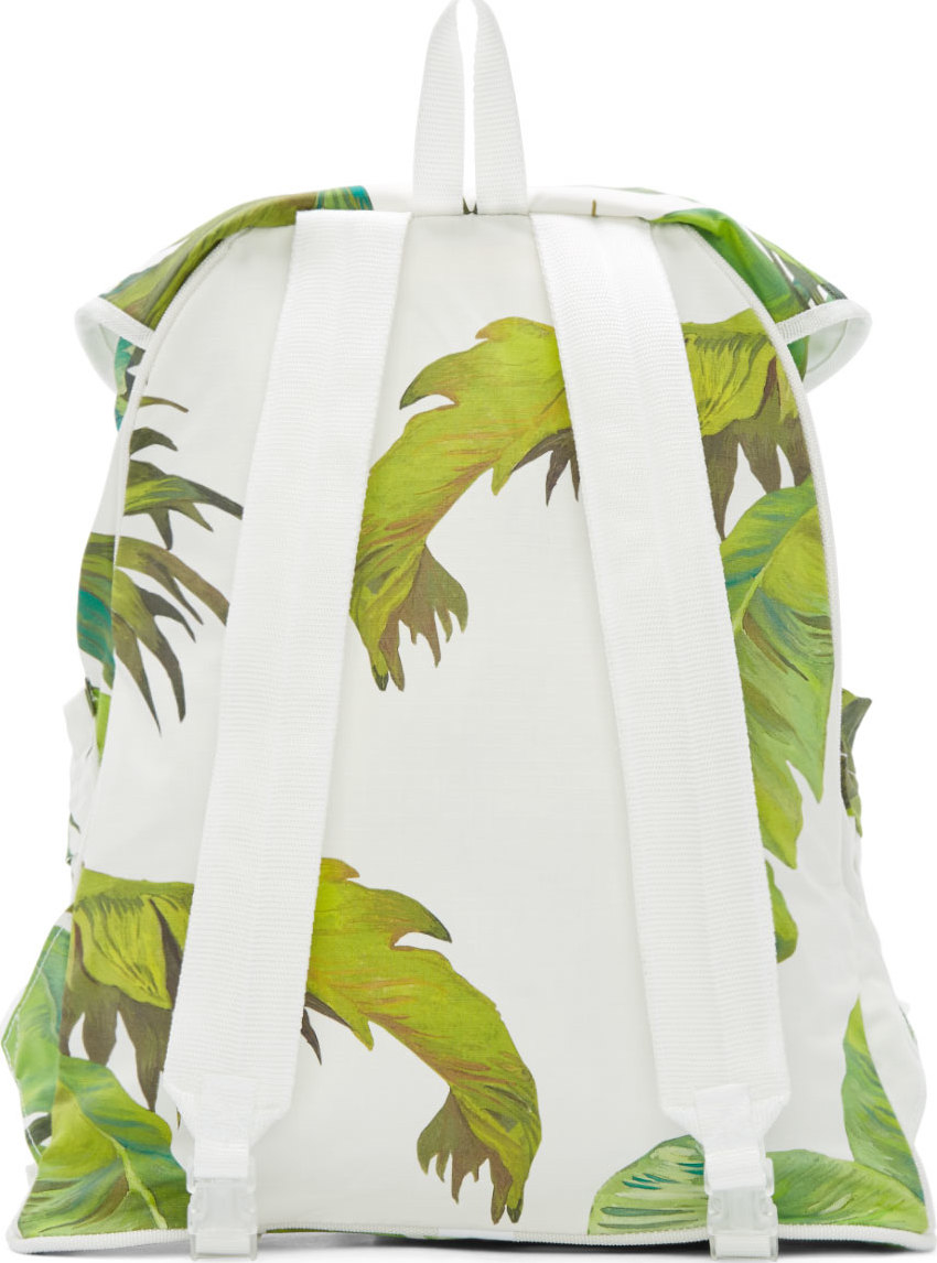 Lyst - Off-White c/o Virgil Abloh White Banana Leaves ...