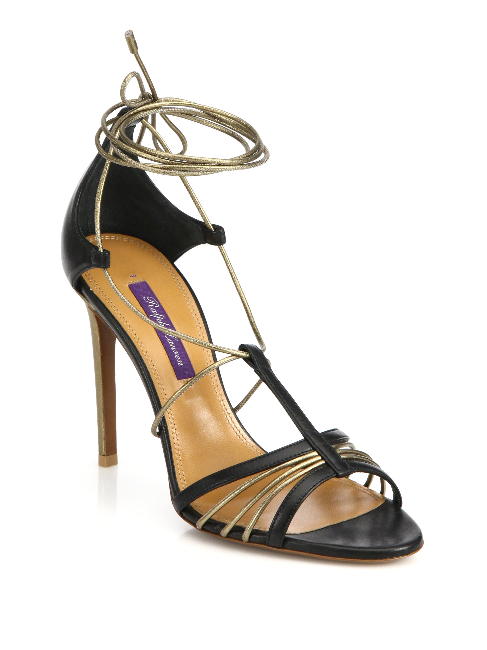 pink tie sandals