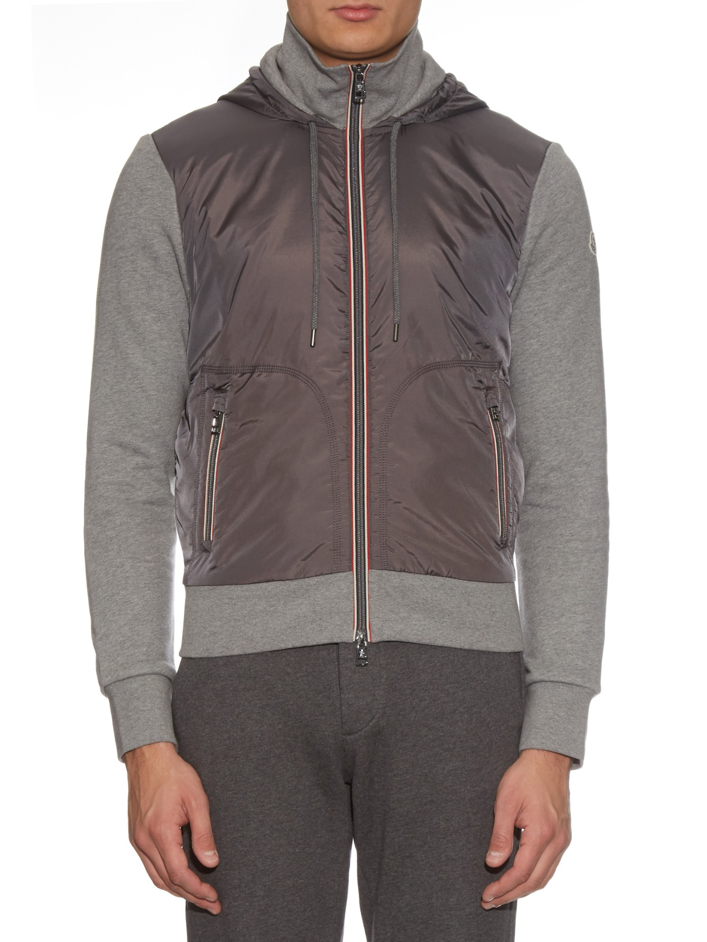 moncler grey hooded sweatshirt moncler grey hooded sweatshirt