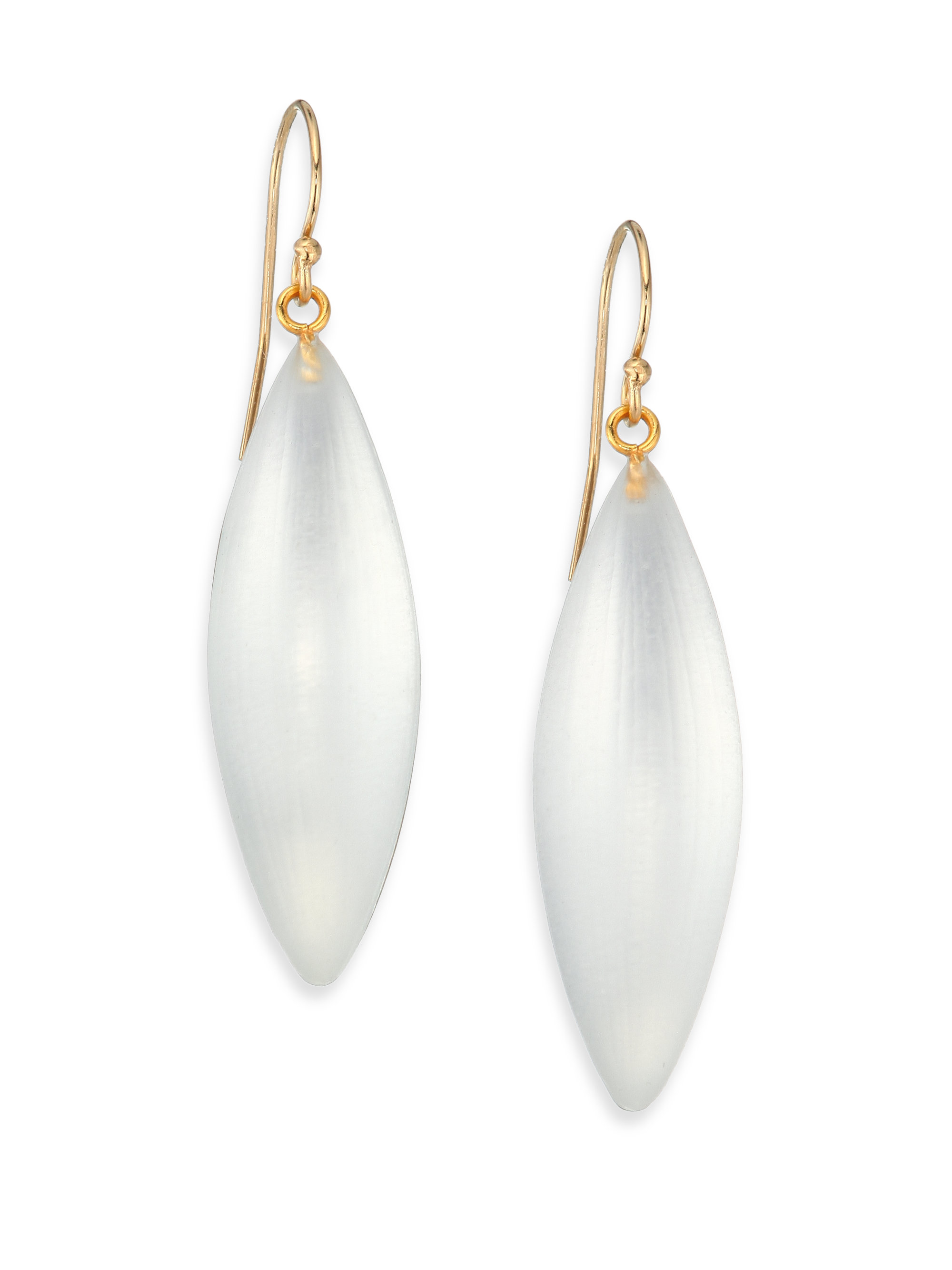 Lyst Alexis Bittar Lucite Drop Earrings In Metallic Gallery