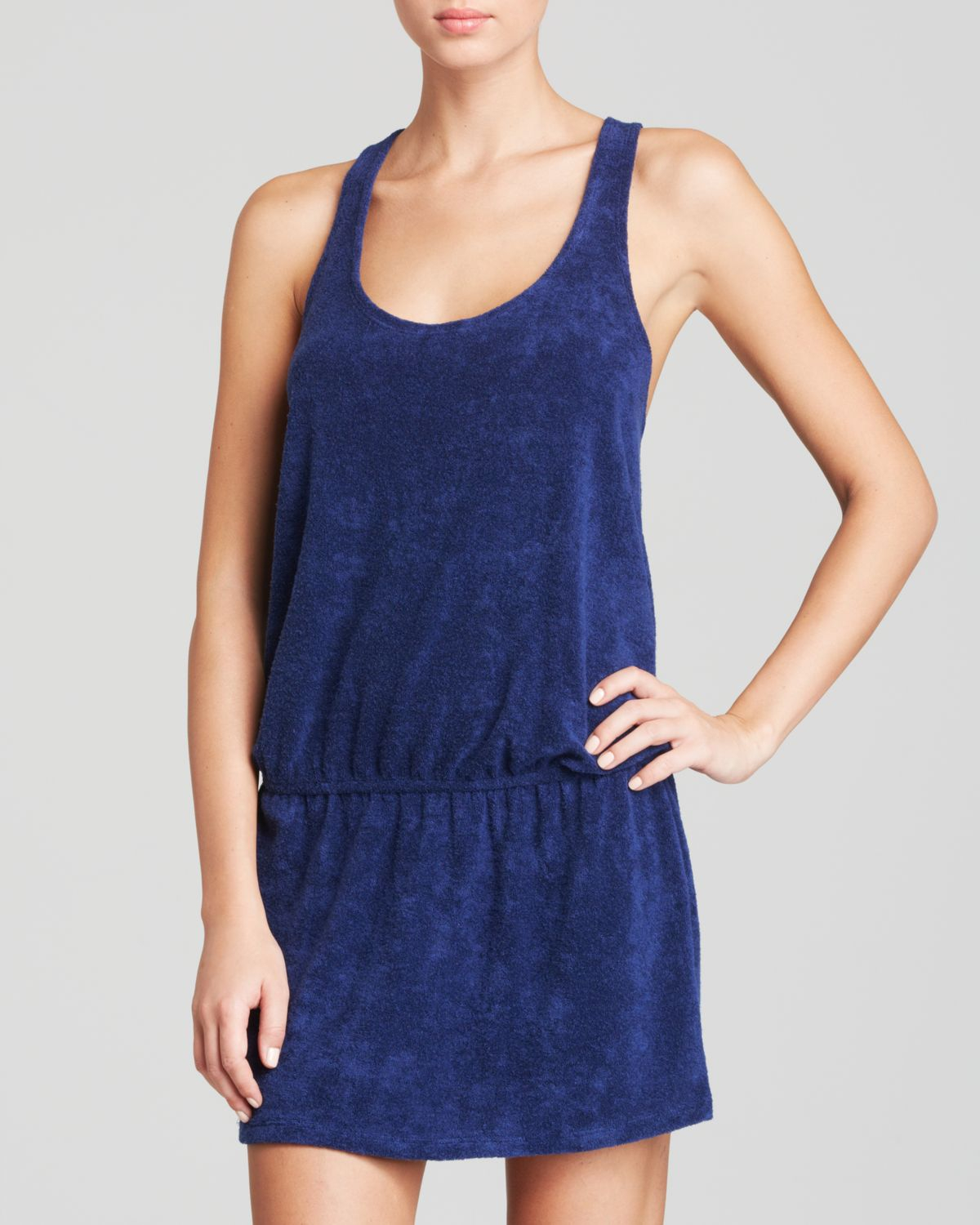 Splendid Terry Swim Cover Up Dress in Blue - Lyst