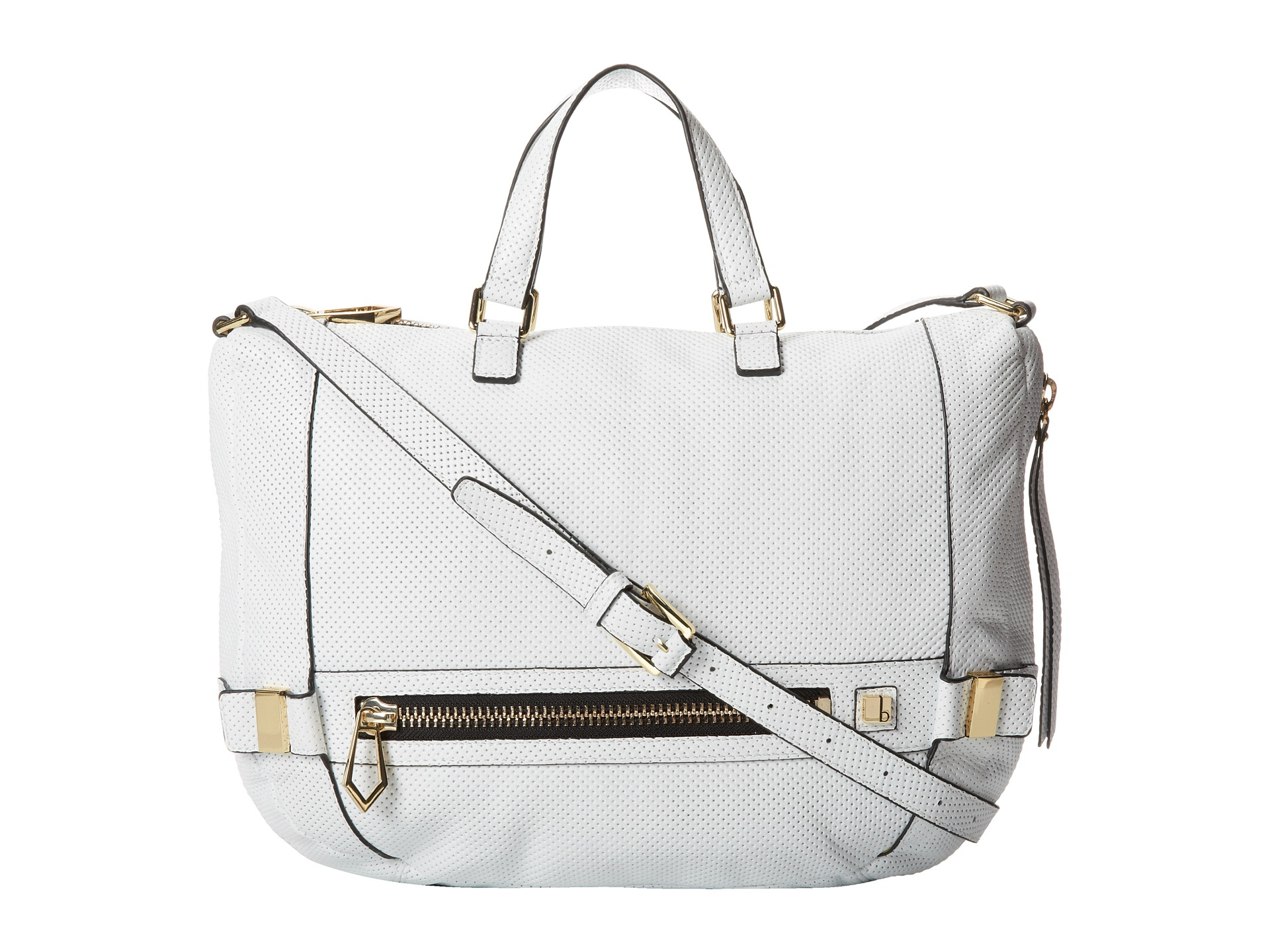 Botkier Honore Leather Crossbody Bag in White | Lyst