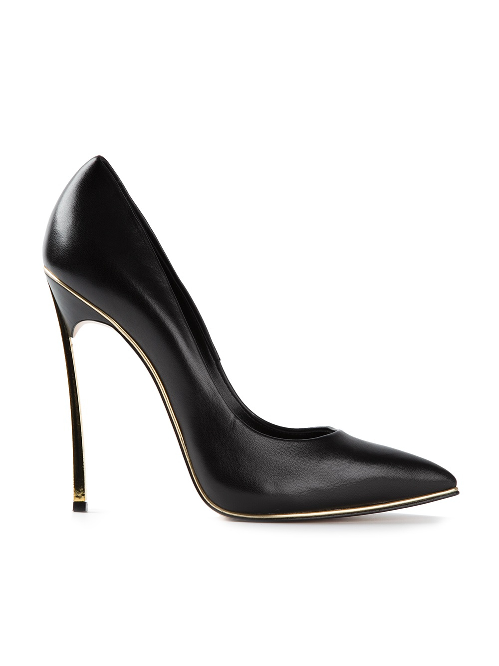 Casadei Blade Pumps in Black | Lyst