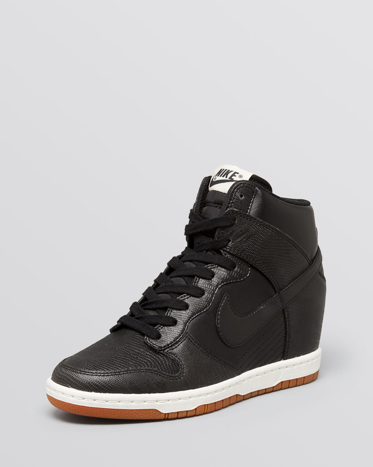 Lyst - Nike Lace Up High Top Wedge Sneakers - Womens Dunk -8389