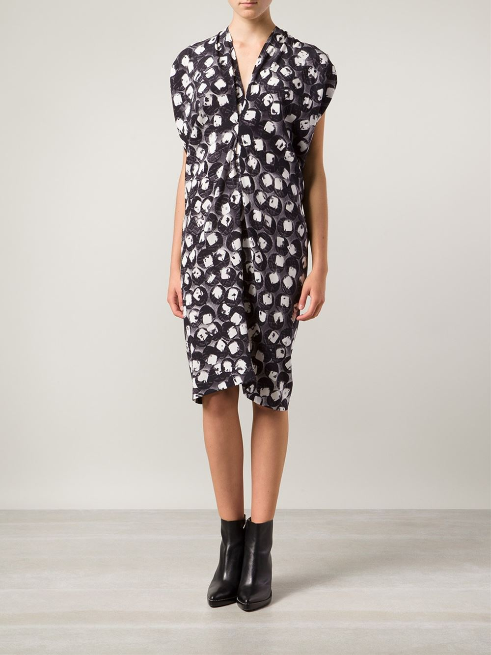 Lyst Zero Maria Cornejo Issa Dress In Black Gallery