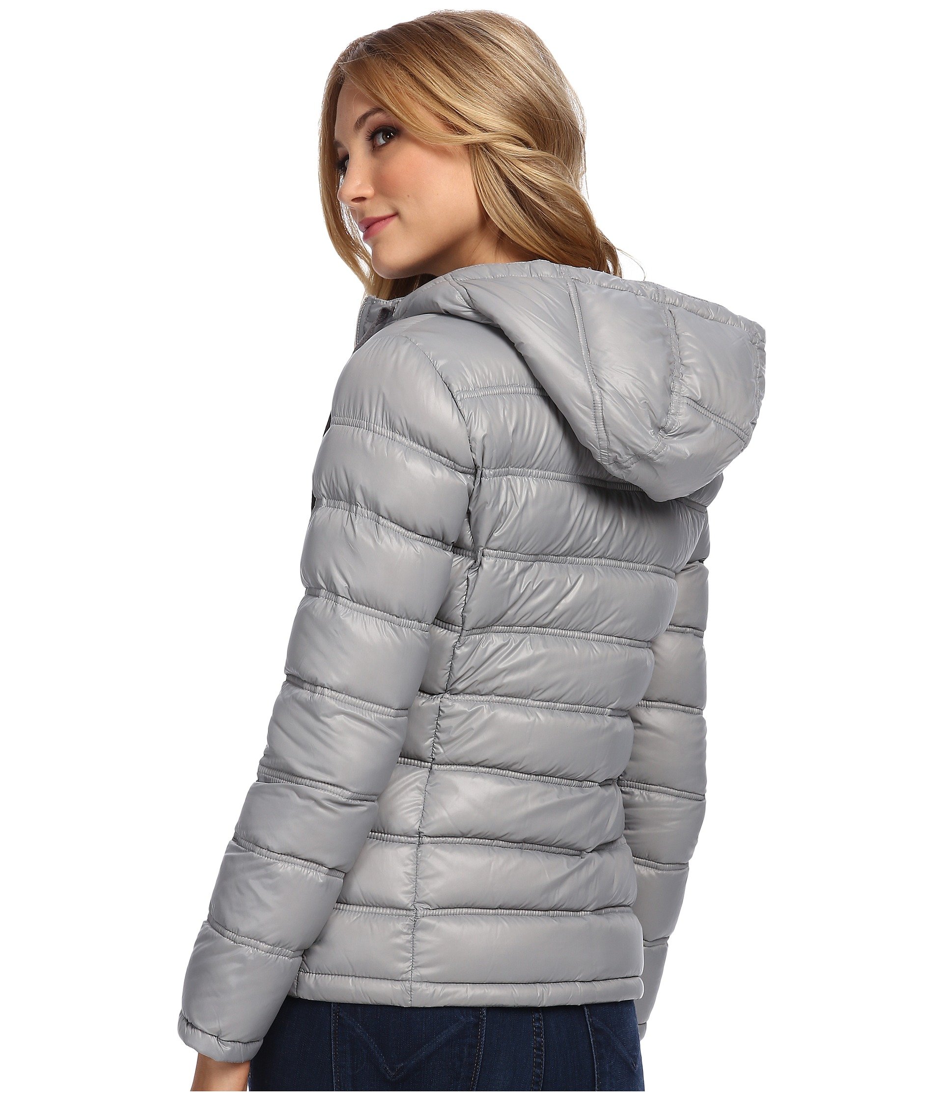 Download Calvin klein Zipfront Puffy Packable Down Jacket in ...