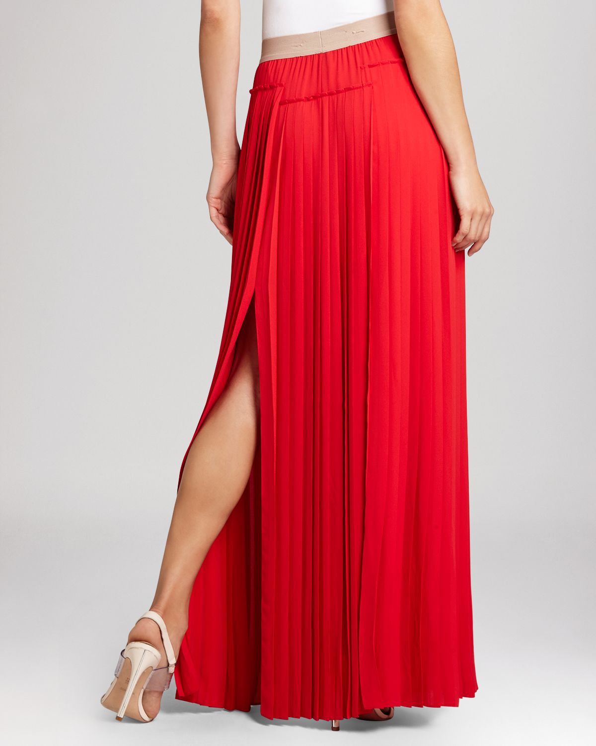 bcbg tulle maxi skirt