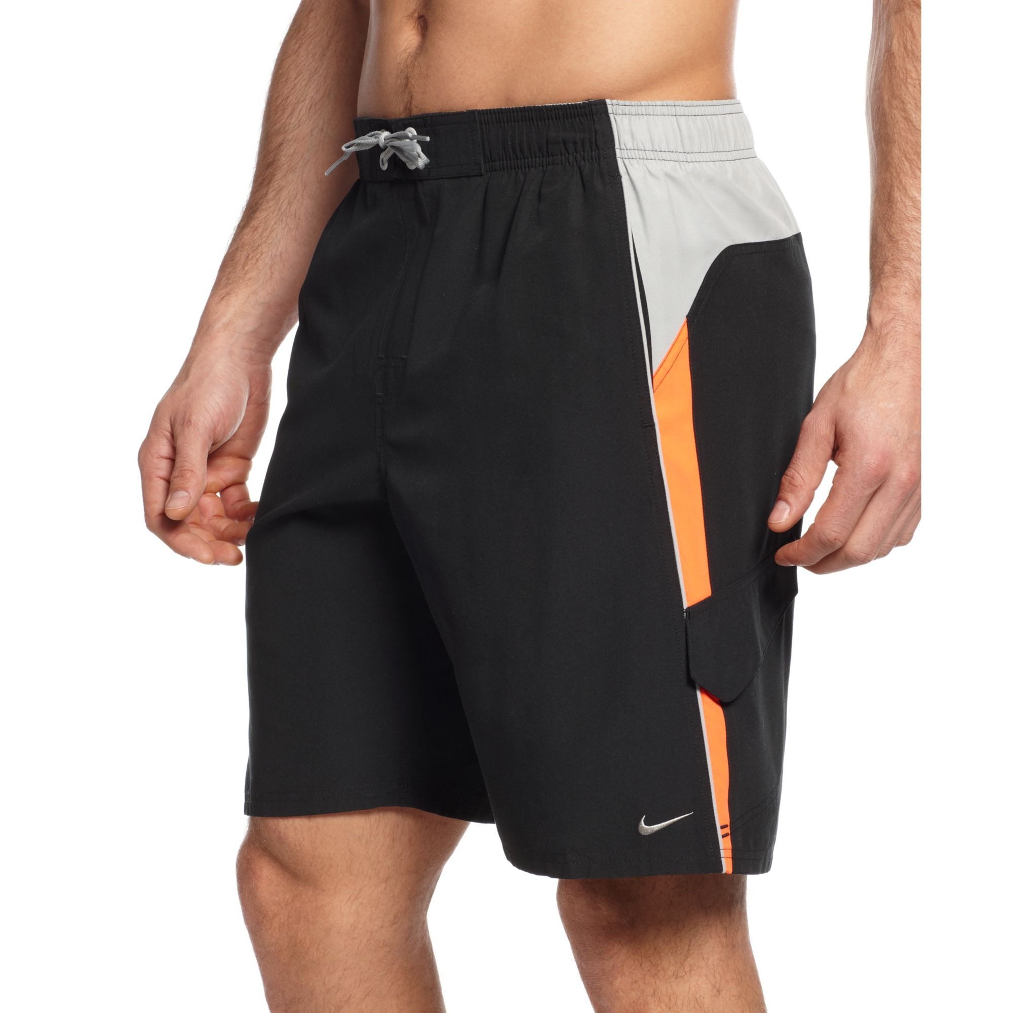 Lyst - Nike Core Colorblocked 9 Volley Boardshorts in Black for Men