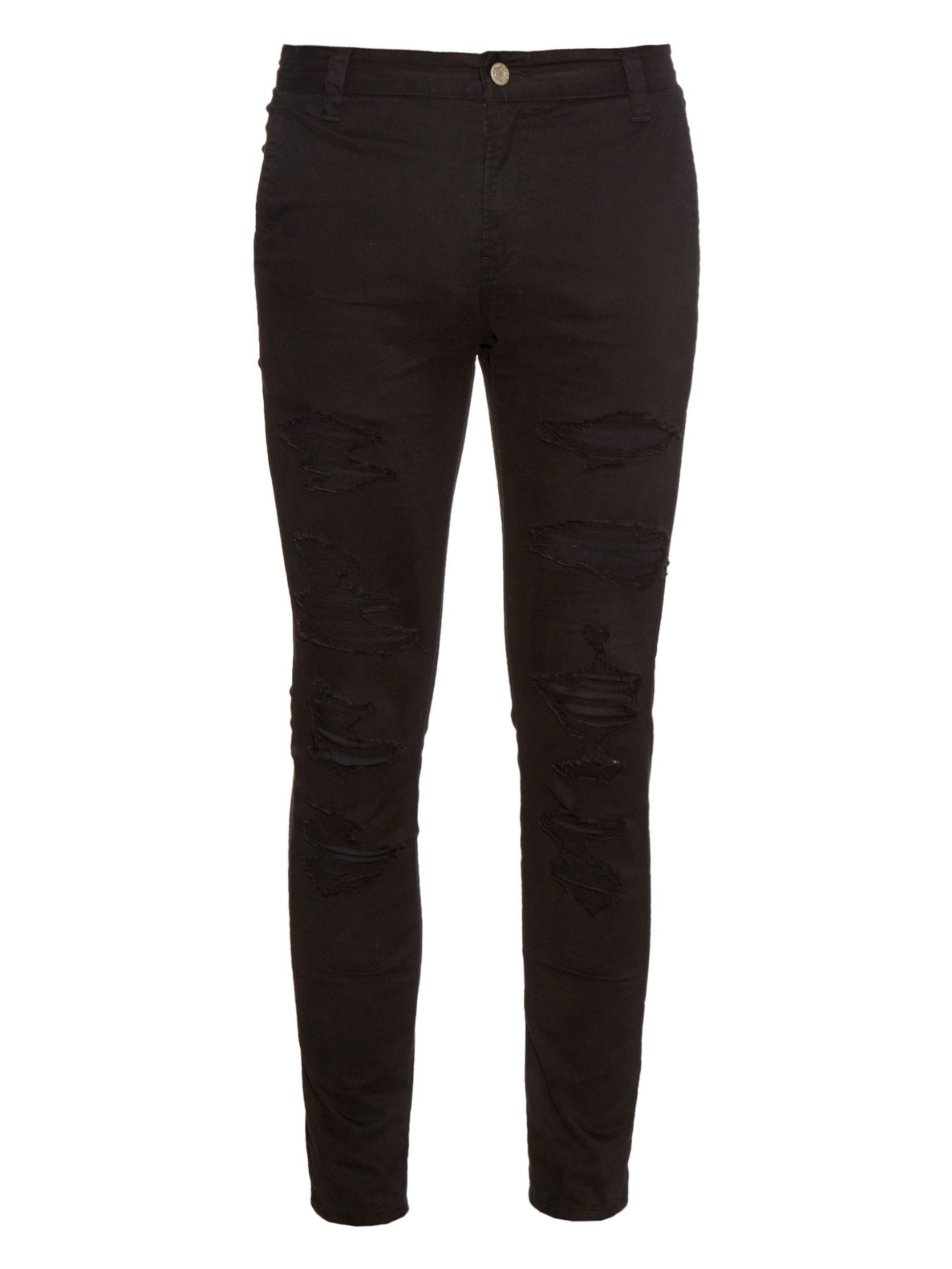 Undercover Distressed Skinny Jeans in Black for Men | Lyst