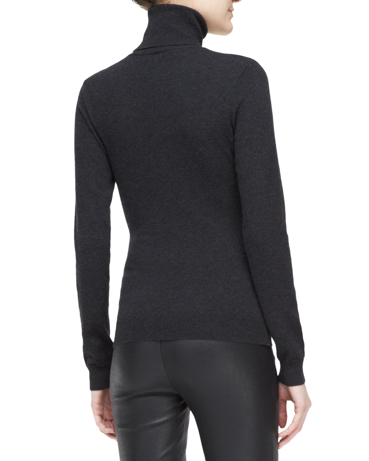 Lyst - Ralph Lauren Black Label Long-sleeve Turtleneck Top in Purple