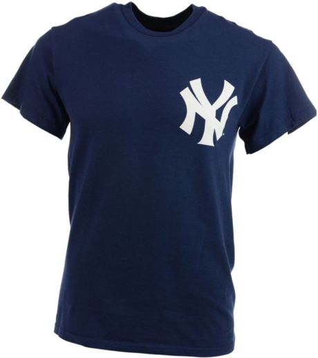 Majestic Mens Derek Jeter New York Yankees Official Player Tshirt in ...