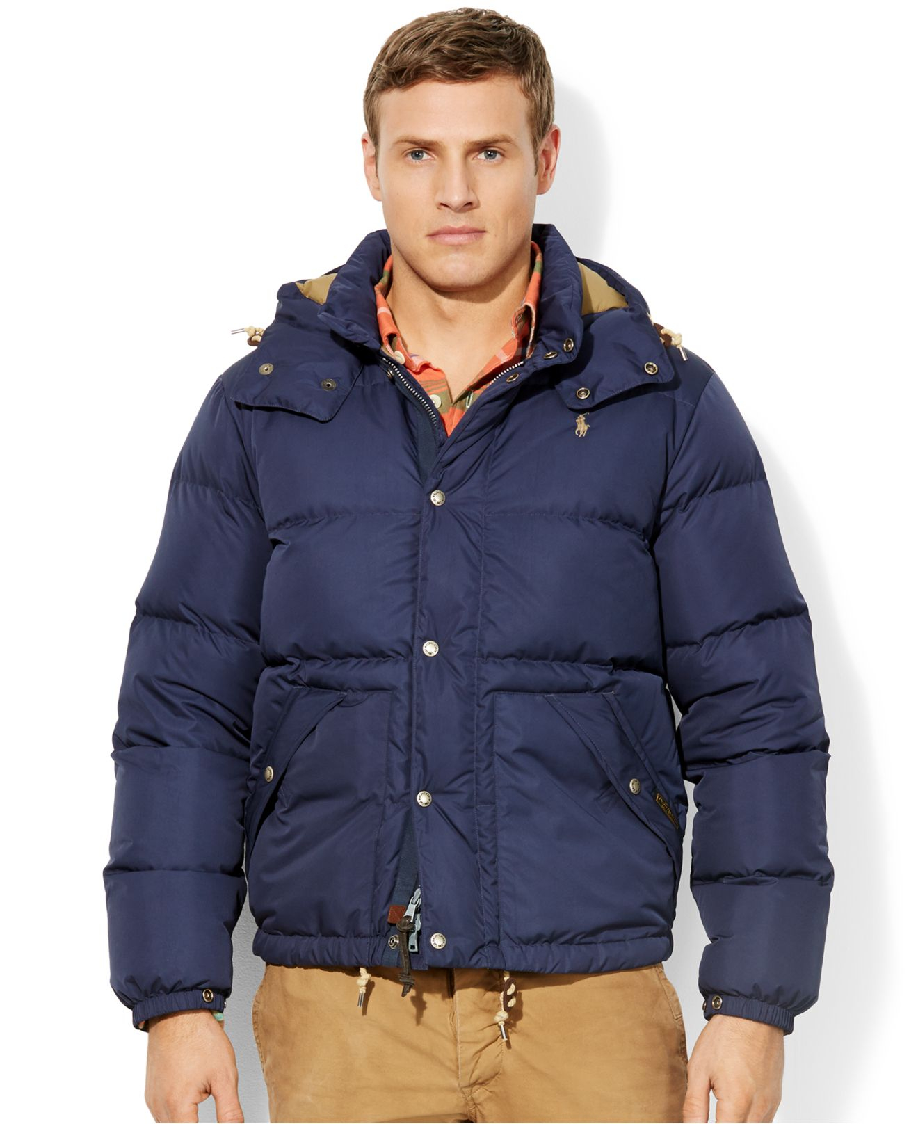 Polo ralph lauren Big And Tall Emwood Down Puffer Jacket in Blue for ...
