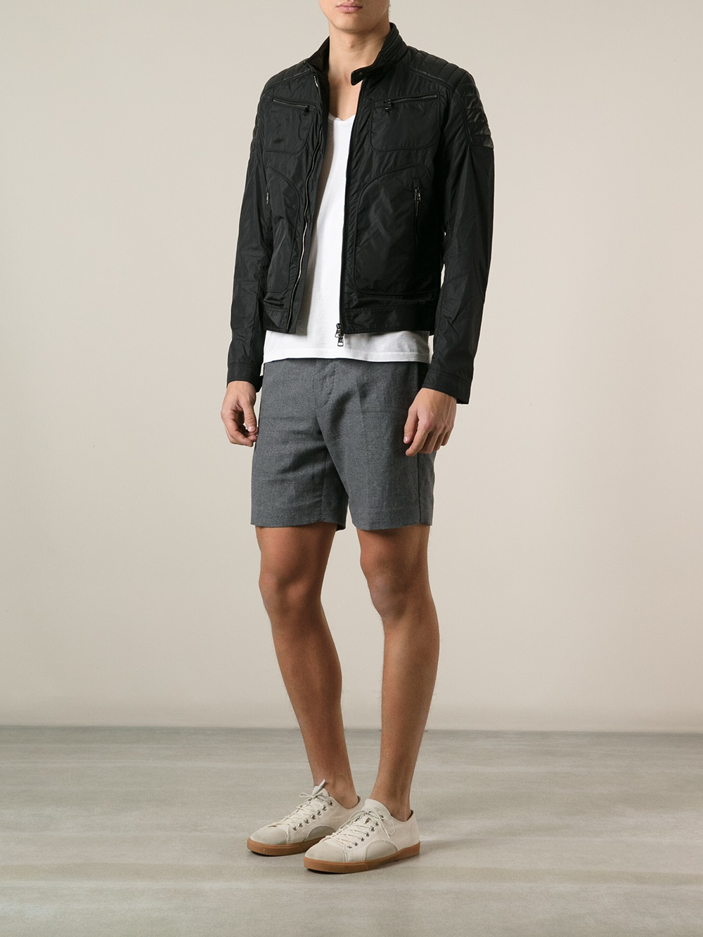 Moncler Salmon Jacket in Black for Men Lyst