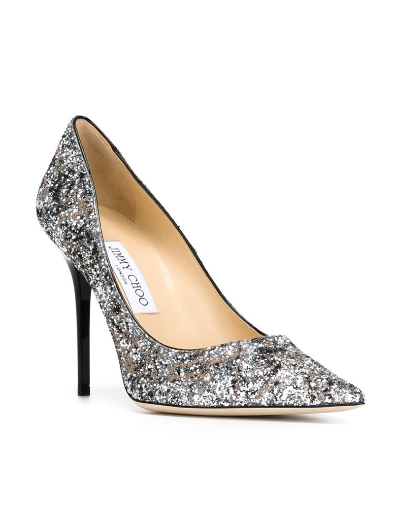 high heels in silver 'Abel' Pumps  choo in Lyst (METALLIC) Jimmy Silver