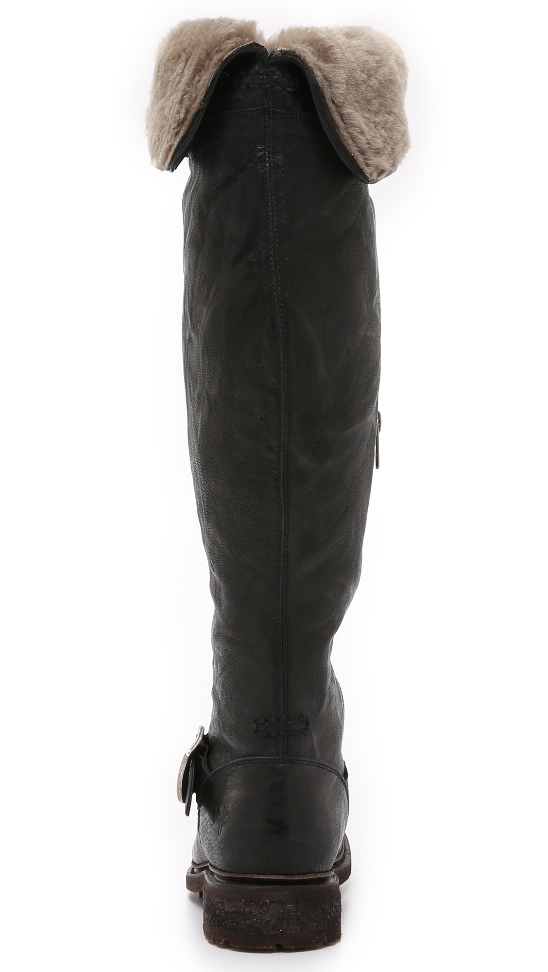 frye valerie shearling boots