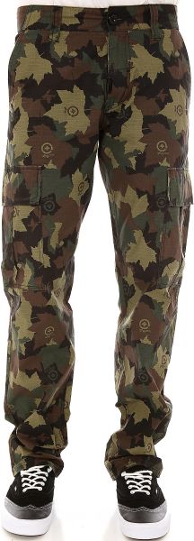 Lrg The Core Collection Ts Cargo Pants in Olive Camo in Multicolor for ...