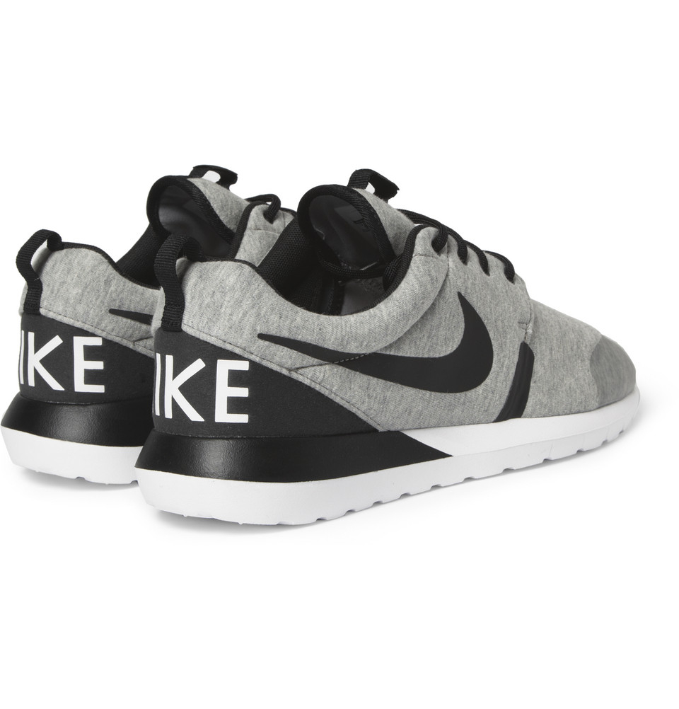 Lyst Nike Melange Tz Roshe Run Sneakers In Gray For Men 6735