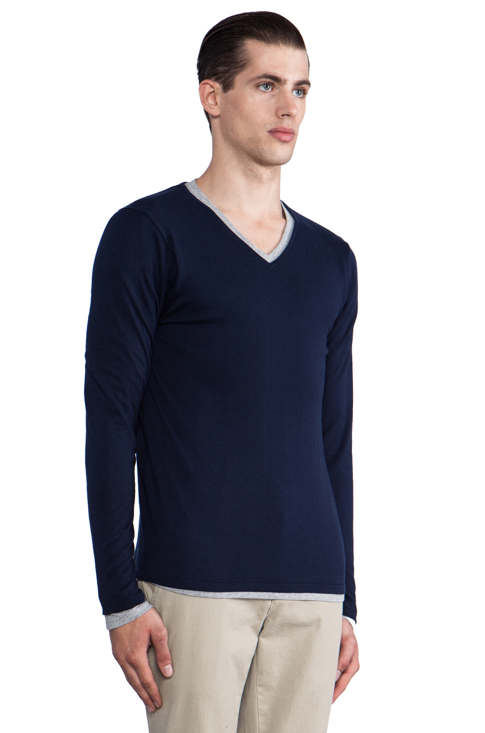 scotch and soda v neck