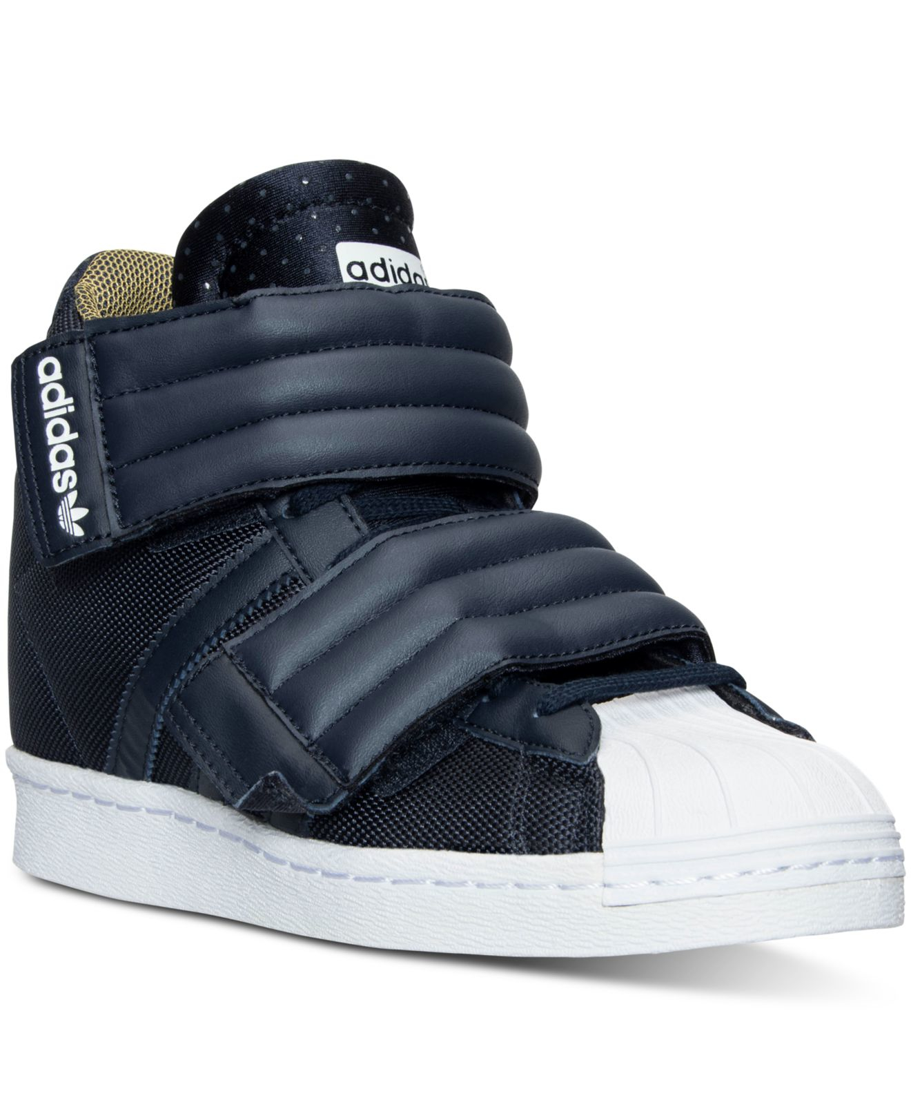 Adidas Superstar UP 2STRAP W Round Toe Synthetic 