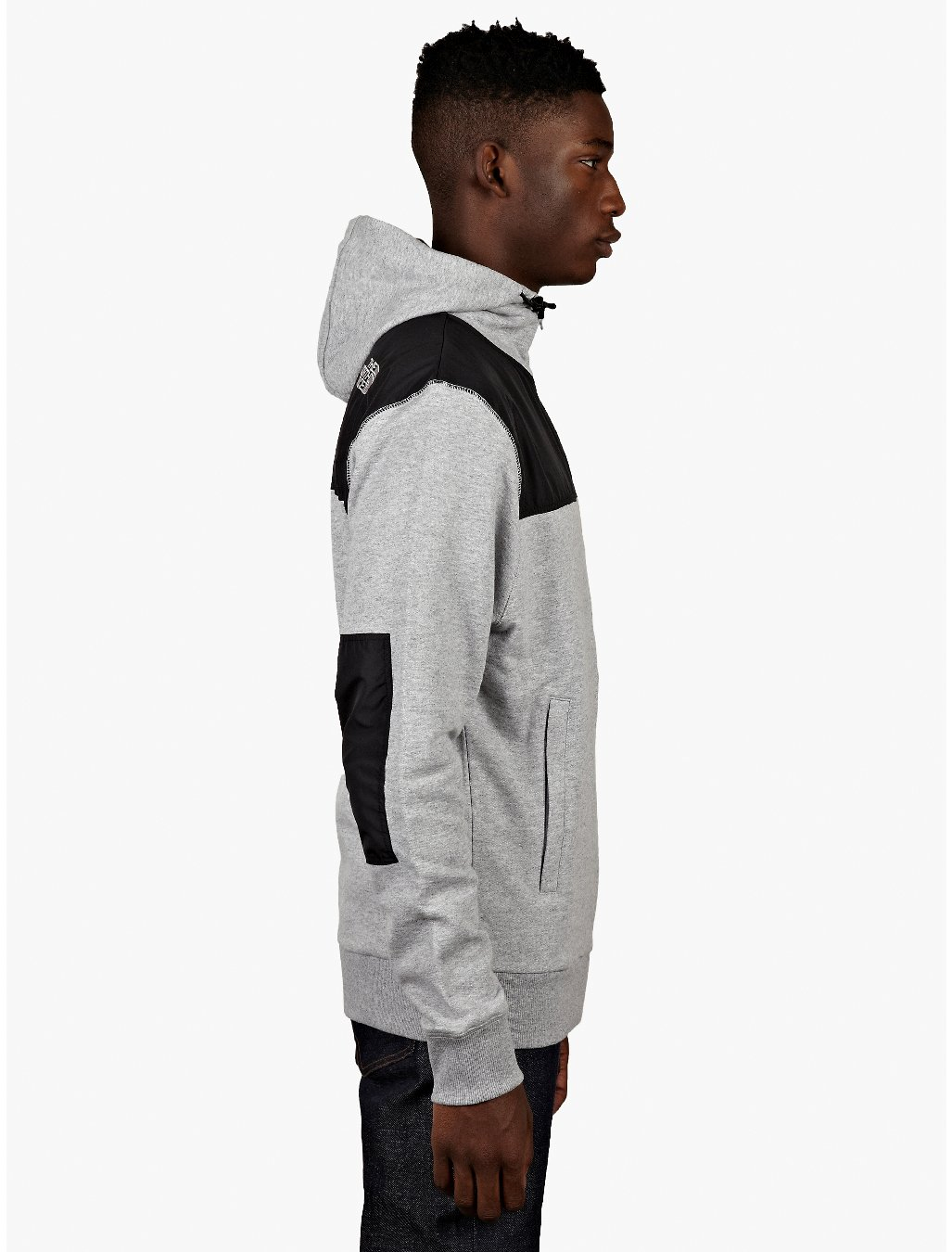 Download The north face Mens Grey Heritage Mountain Full Zip Hoodie ...