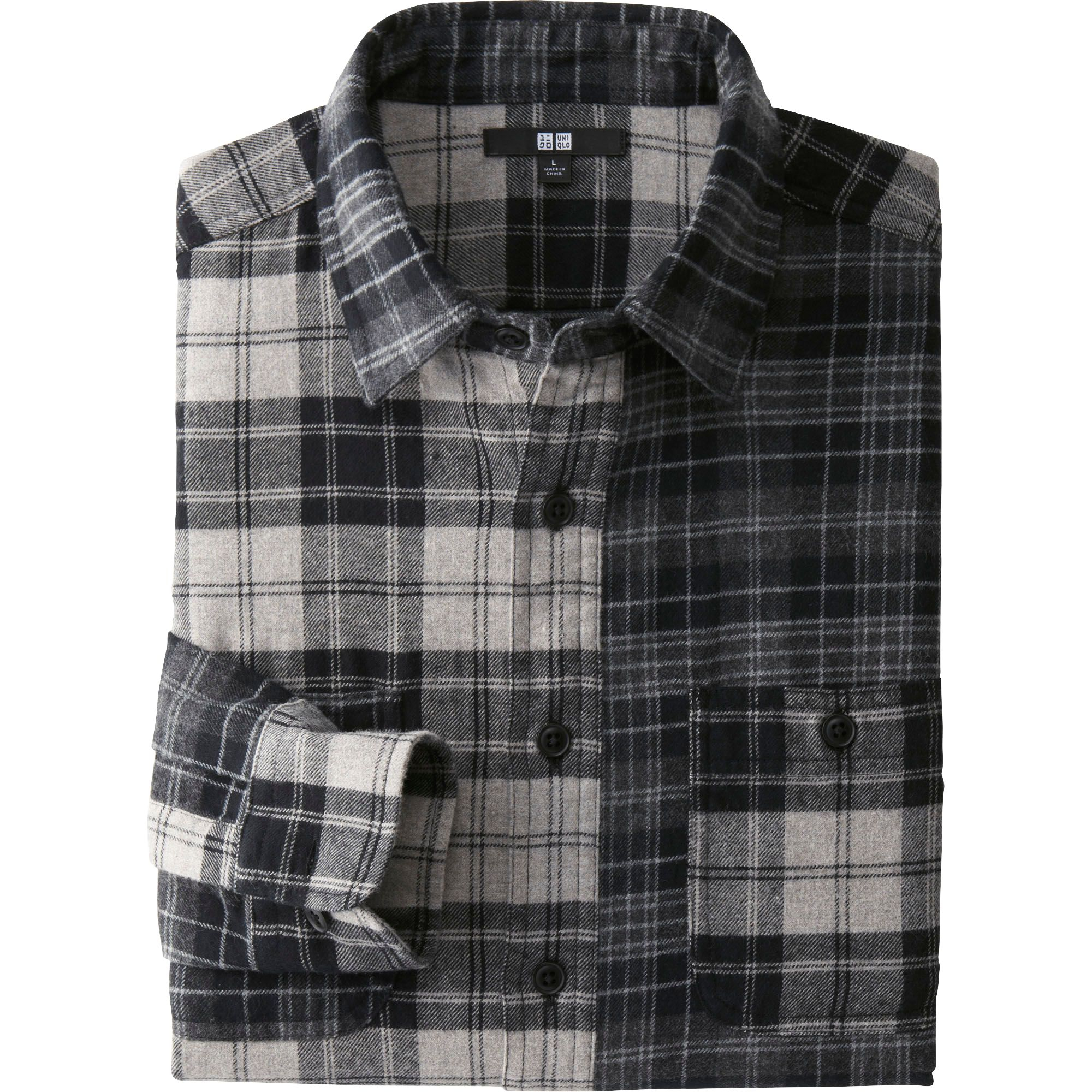 Wedding guest uniqlo flannel checked long sleeve shirt How to Wear a