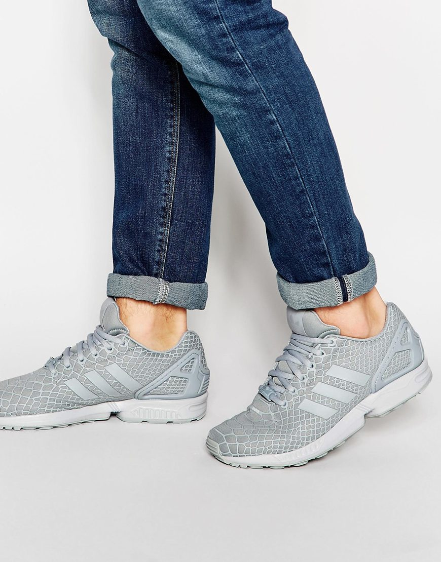 adidas zx flux womens Grey cheap online