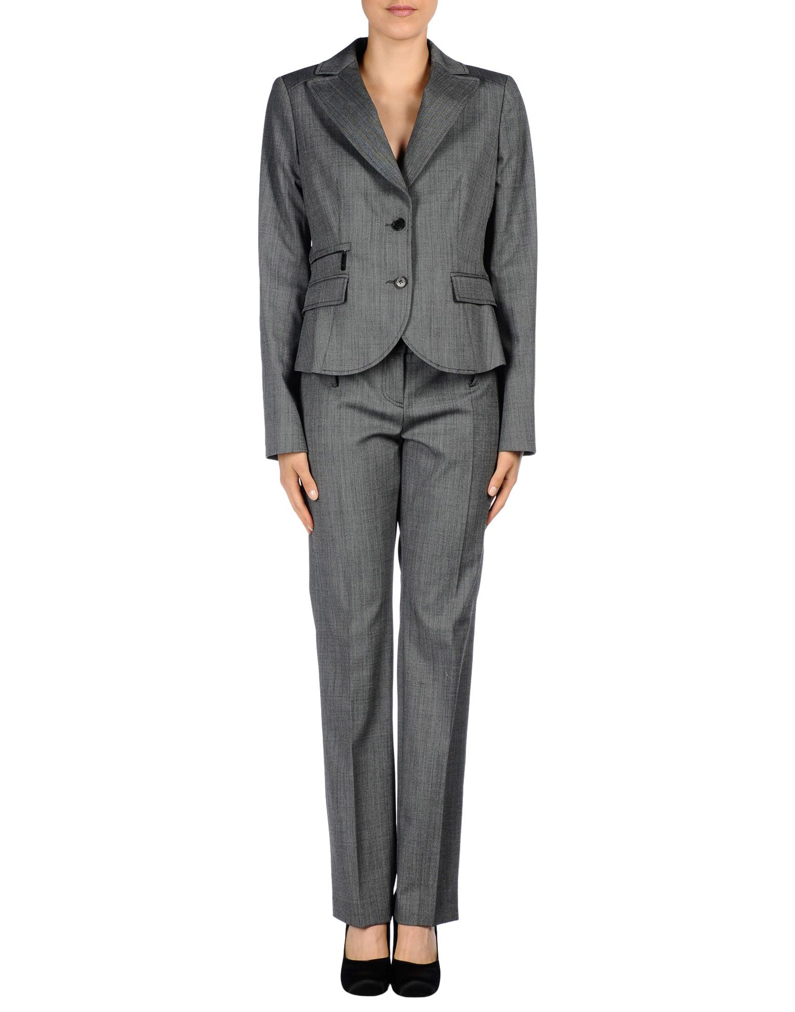 Fashion Women Suits Custom Women Suit Light Gray Lady Suit