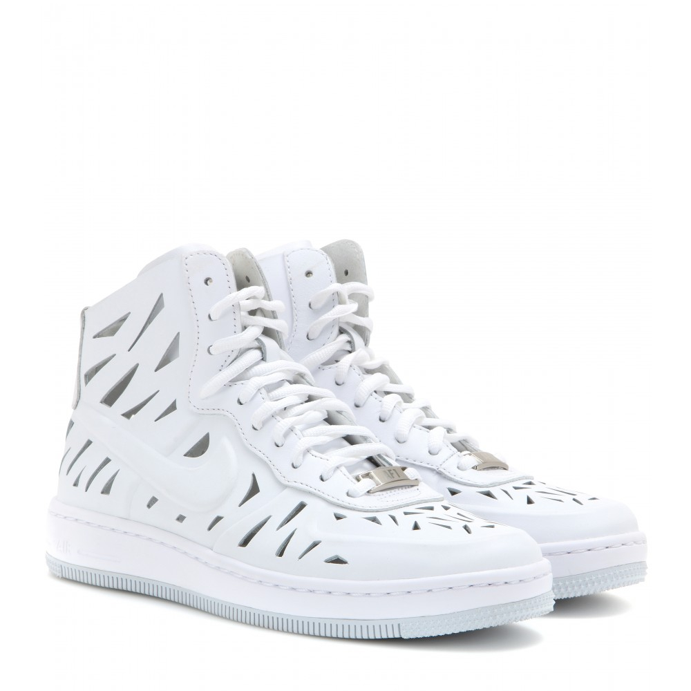 Nike Air Force High Tops White - Airforce Military