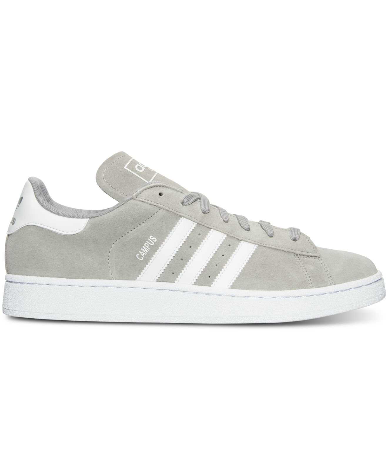 grey adidas campus