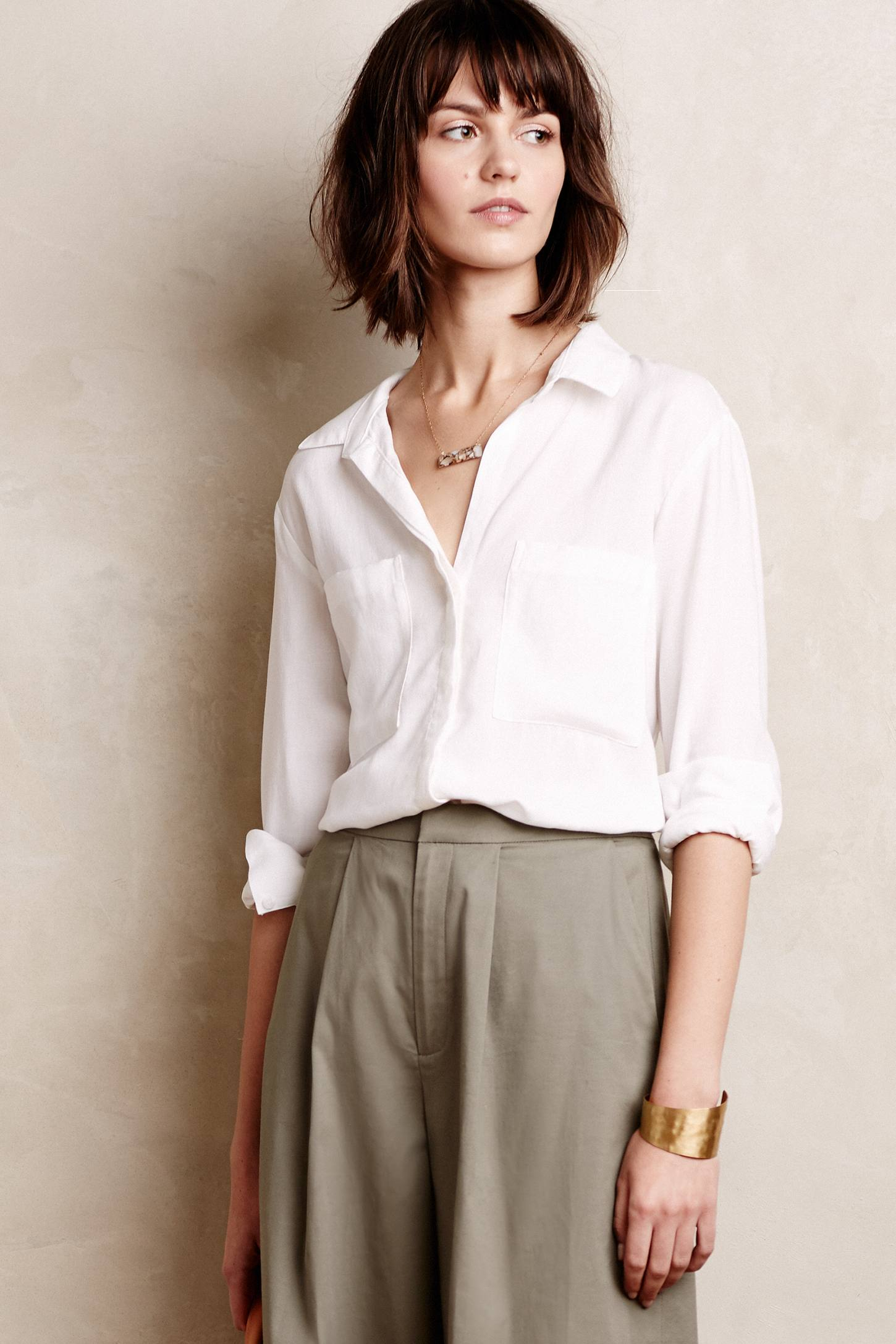 Cloth Stone Lillith Ondown In White Lyst Gallery