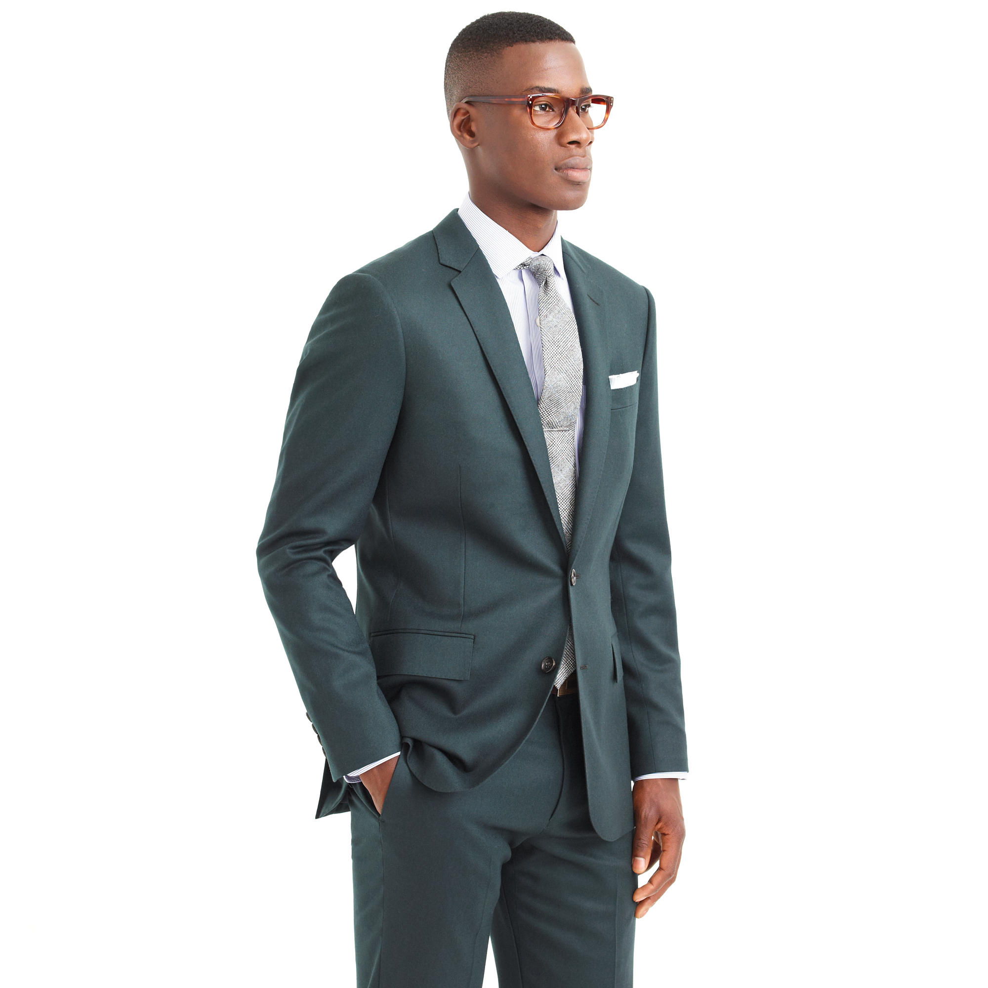 Lyst - J.Crew Ludlow Suit Jacket In Italian Wool Flannel in Blue for Men