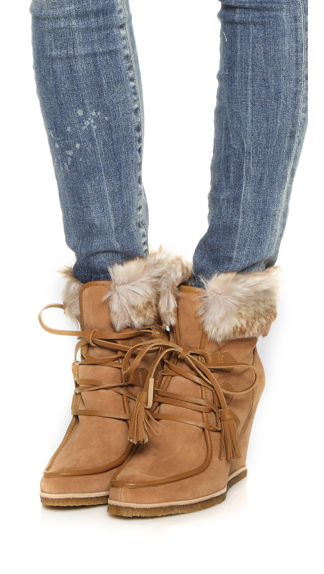 splendid karina lace up booties