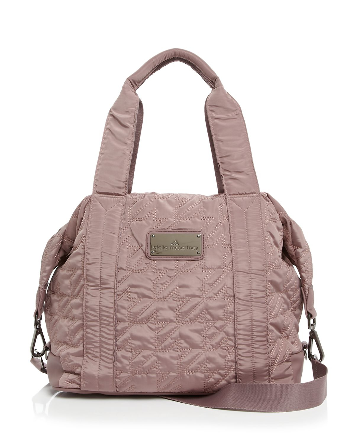 lyst-adidas-by-stella-mccartney-tote-small-gym-bag-in-purple