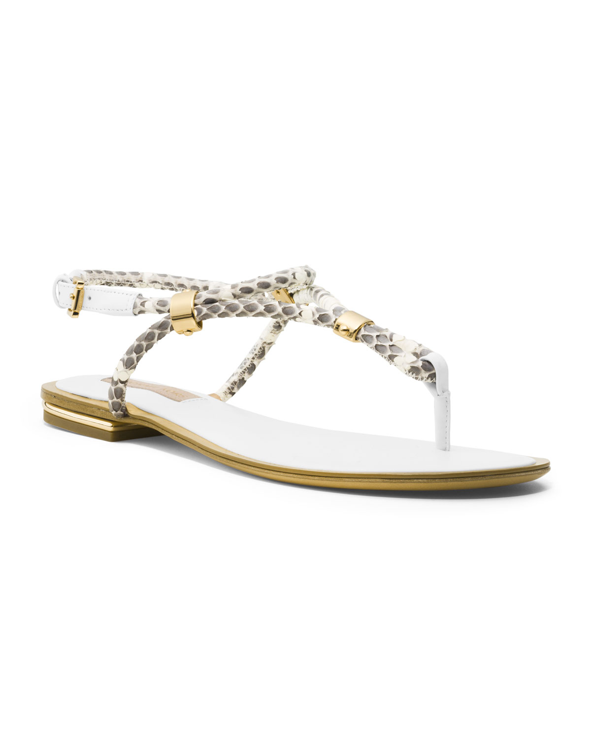 michael kors flat sandals uk