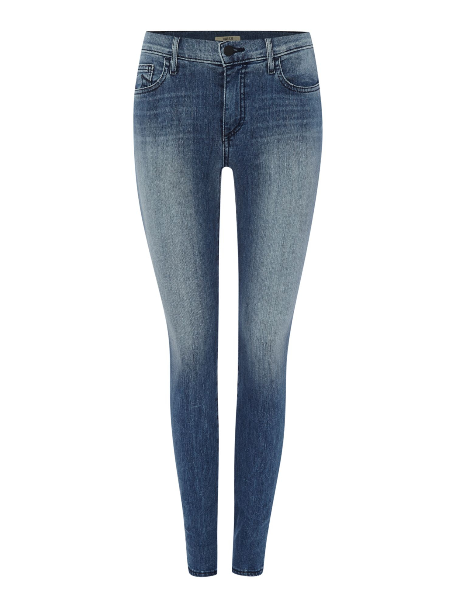 True Religion Halle High Rise Skinny Jean In Earth Mystery in Blue ...