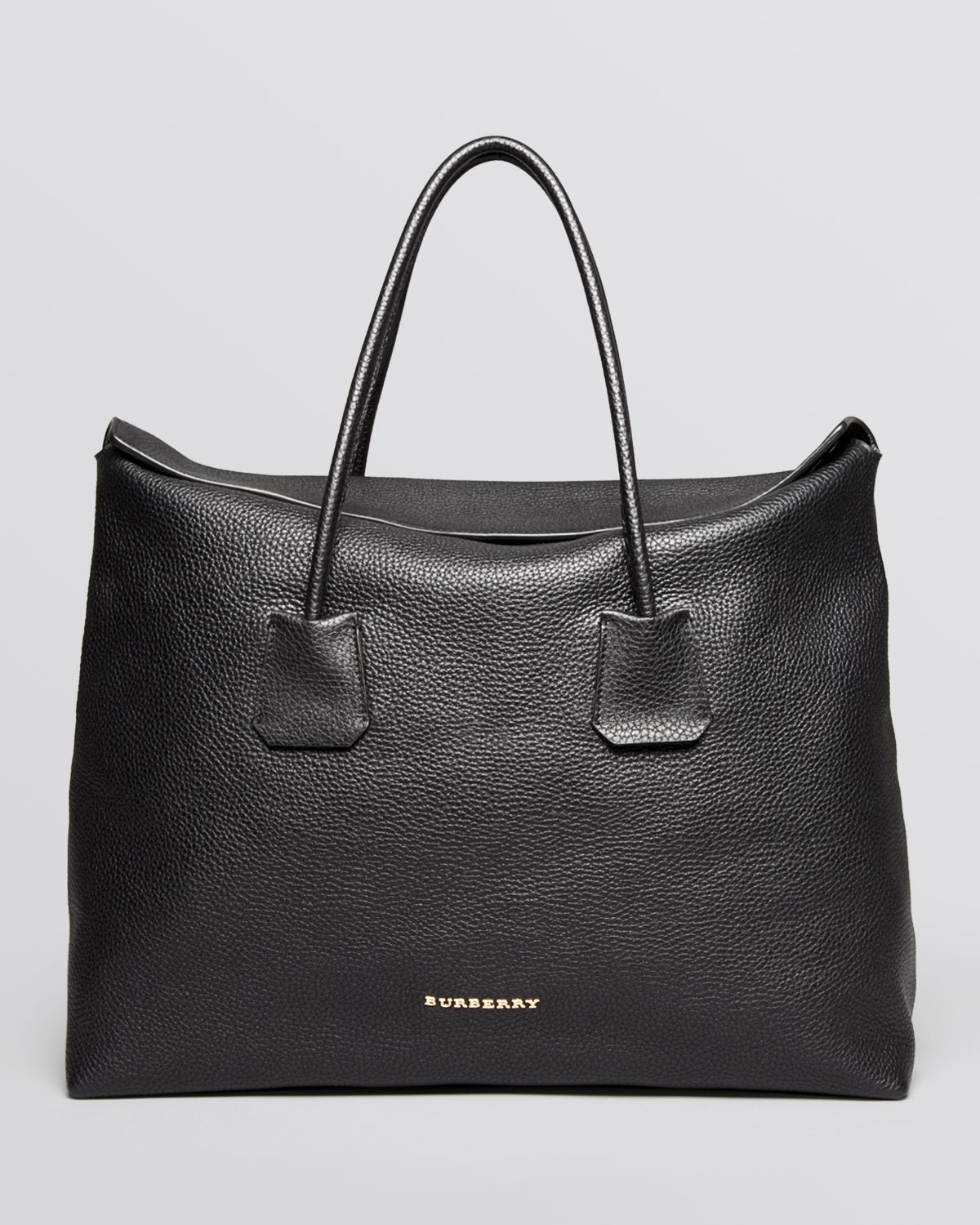 burberry large leather tote