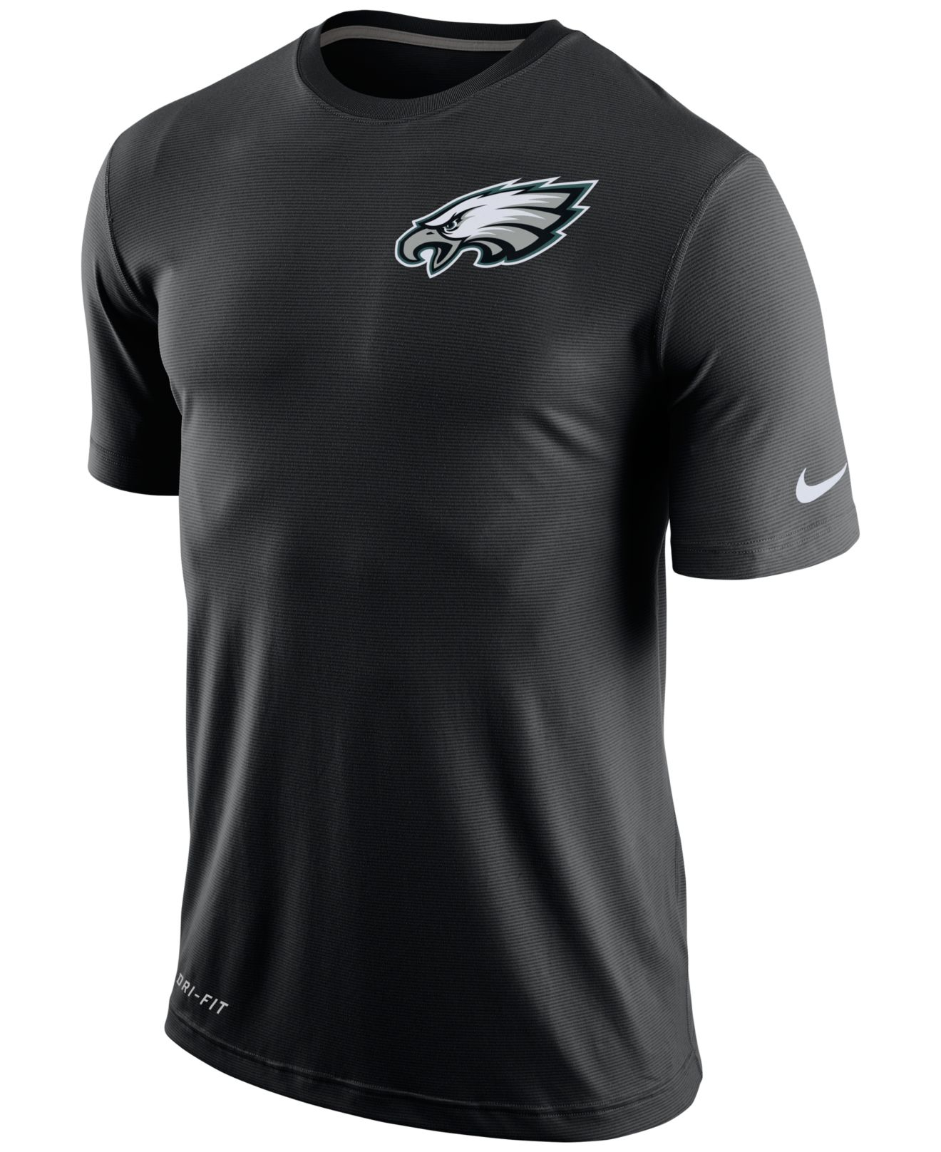 Nike Men's Philadelphia Eagles Dri-fit Touch T-shirt in Black for Men ...