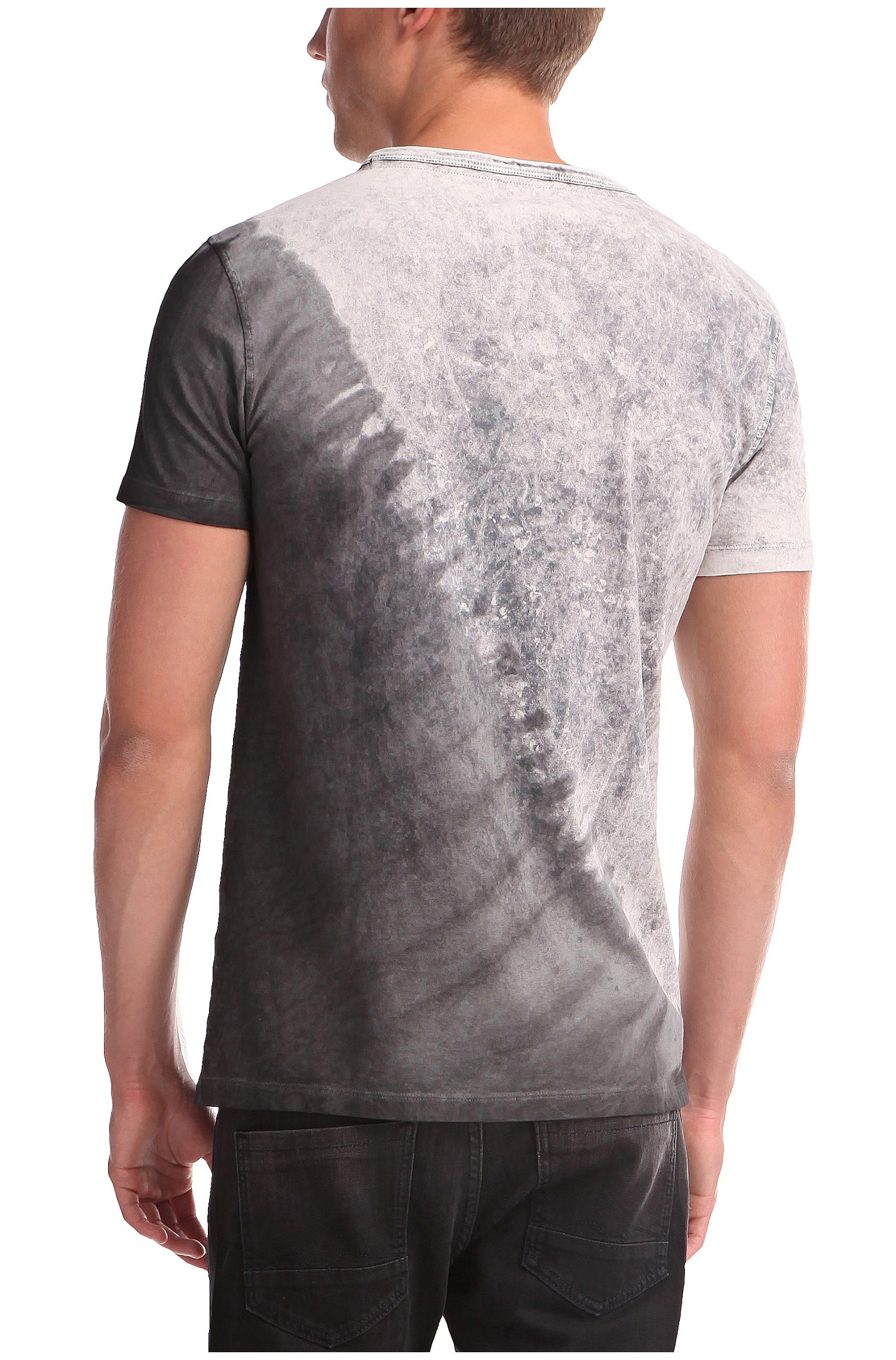 Lyst - Boss Orange 'talluto' | Cotton Acid Wash T-shirt in Gray for Men
