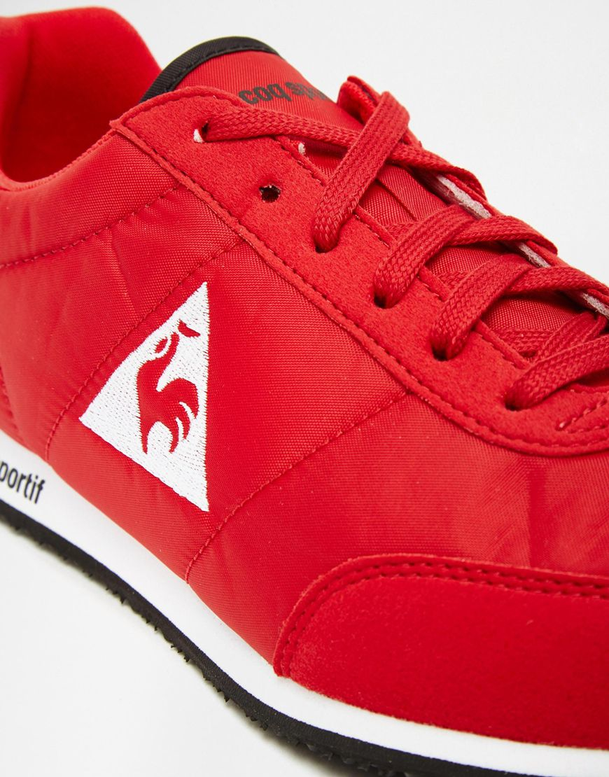 full red trainers
