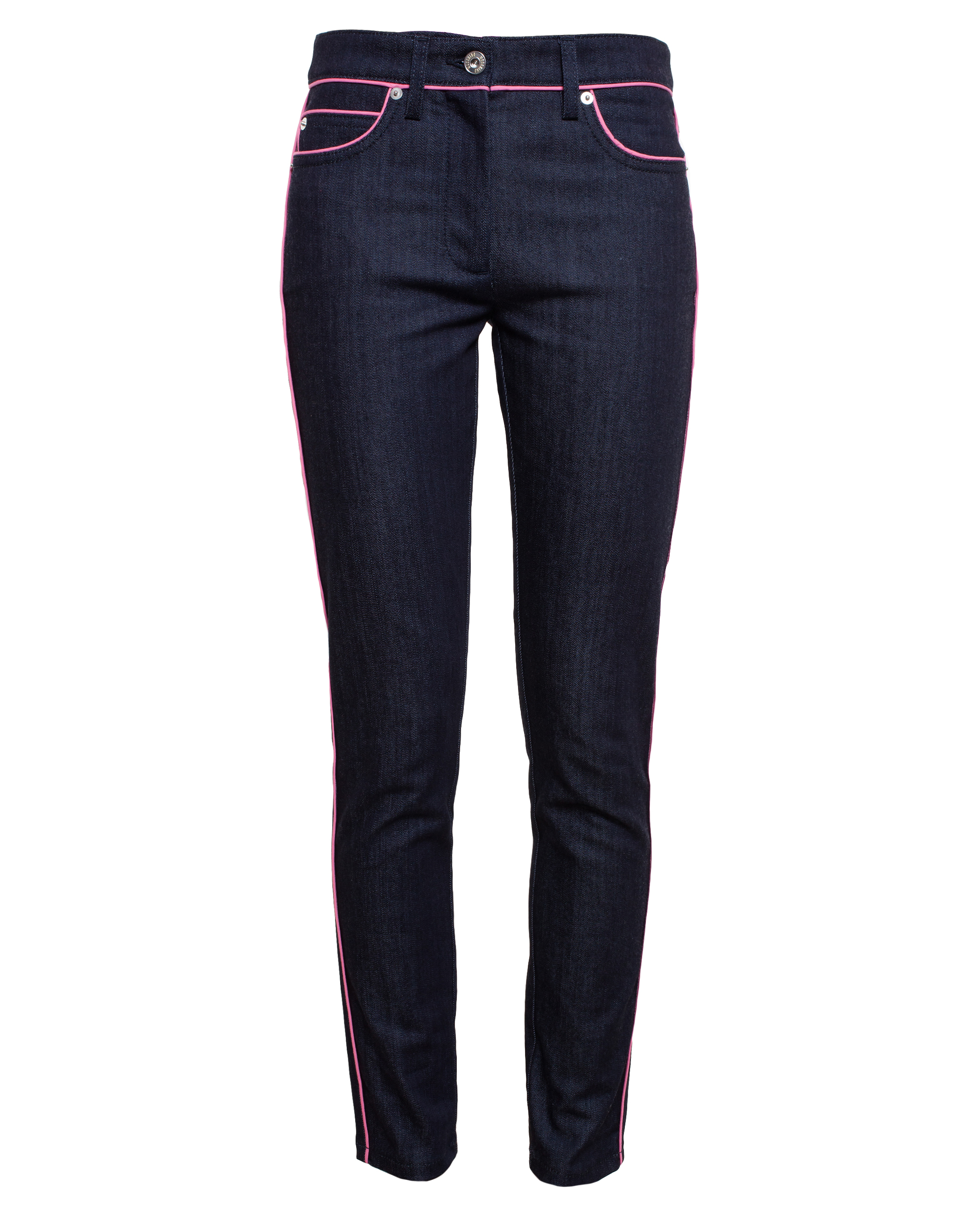 Lyst - Moschino Barbie Skinny Jeans in Blue