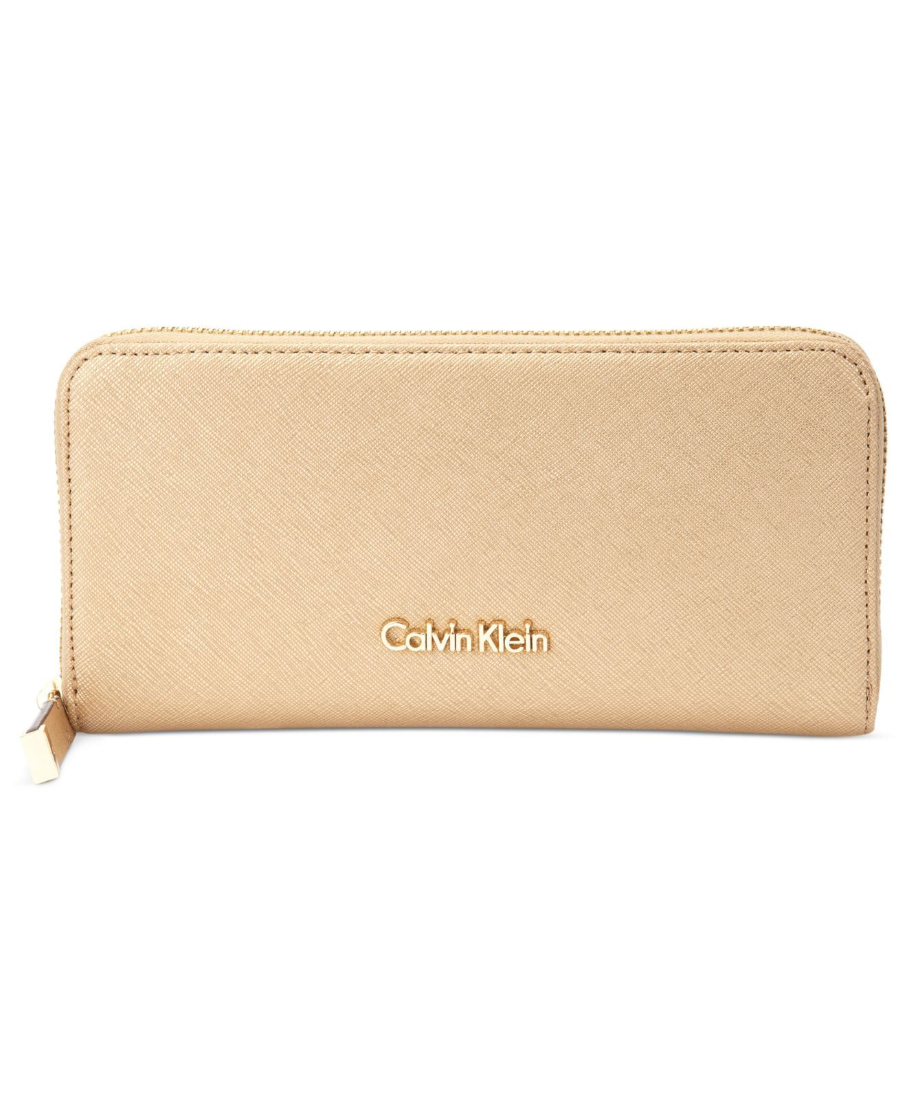 calvin klein orange purse