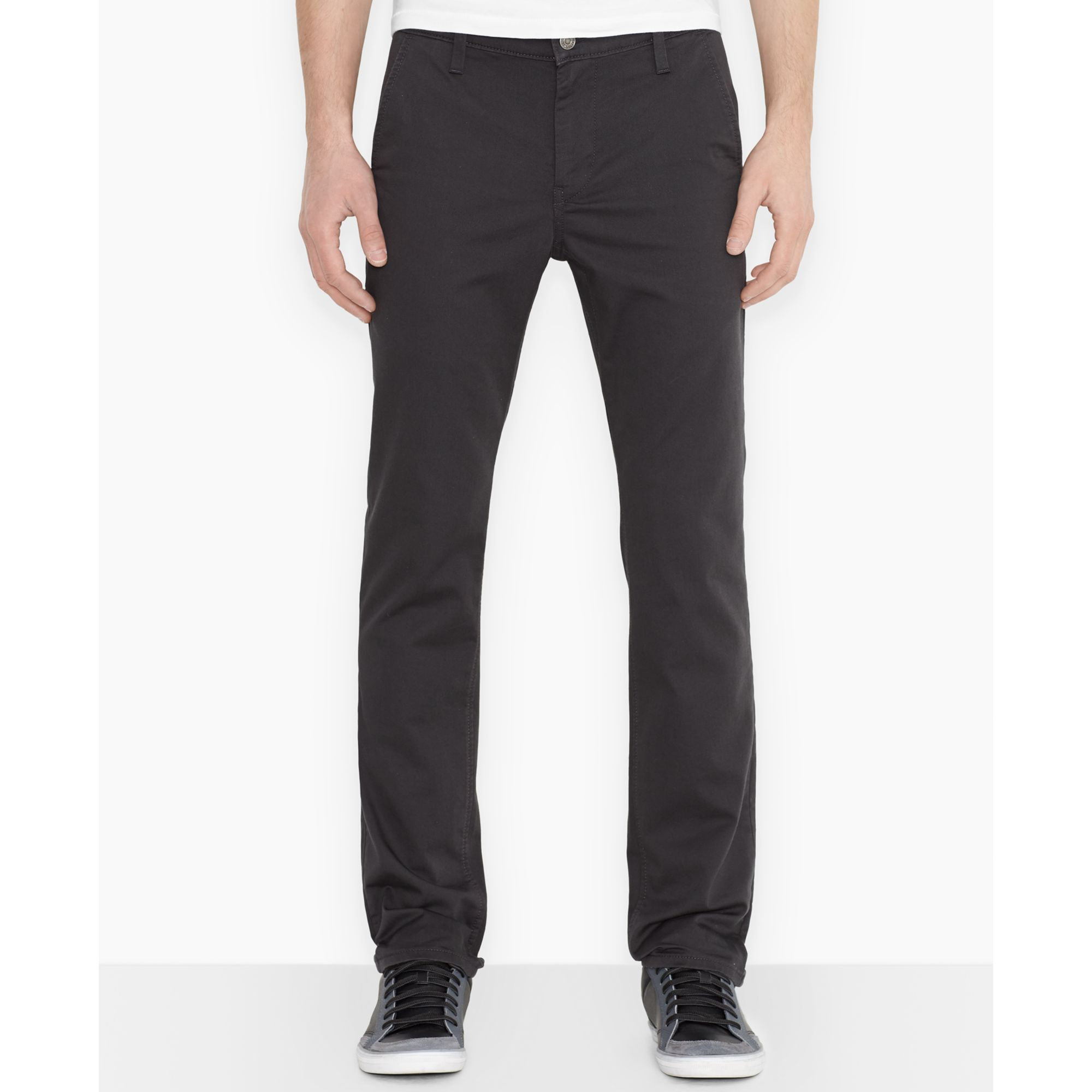 Levi's 511 Slim-Fit Commuter Pants in Gray for Men (Graphite) | Lyst
