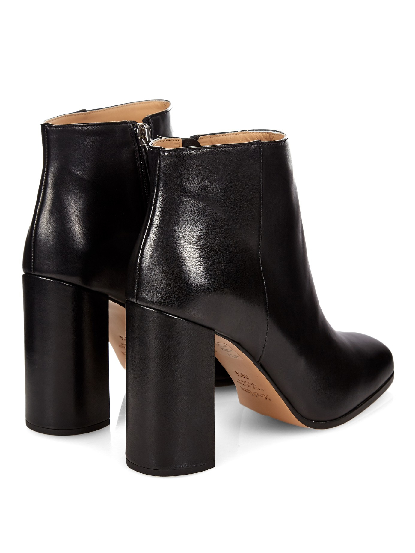 max mara leather boots