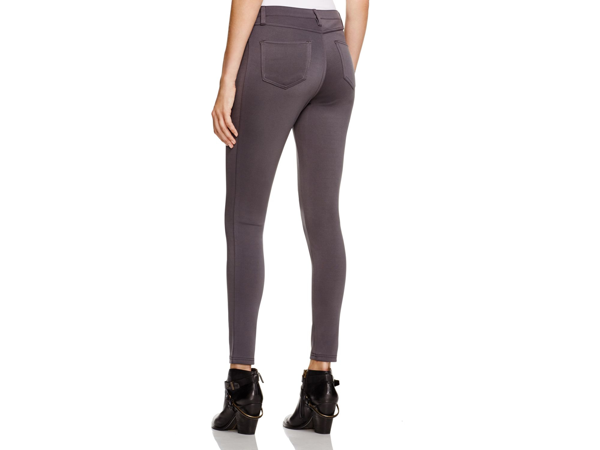 Lyst Hue Scuba Leggings in Gray