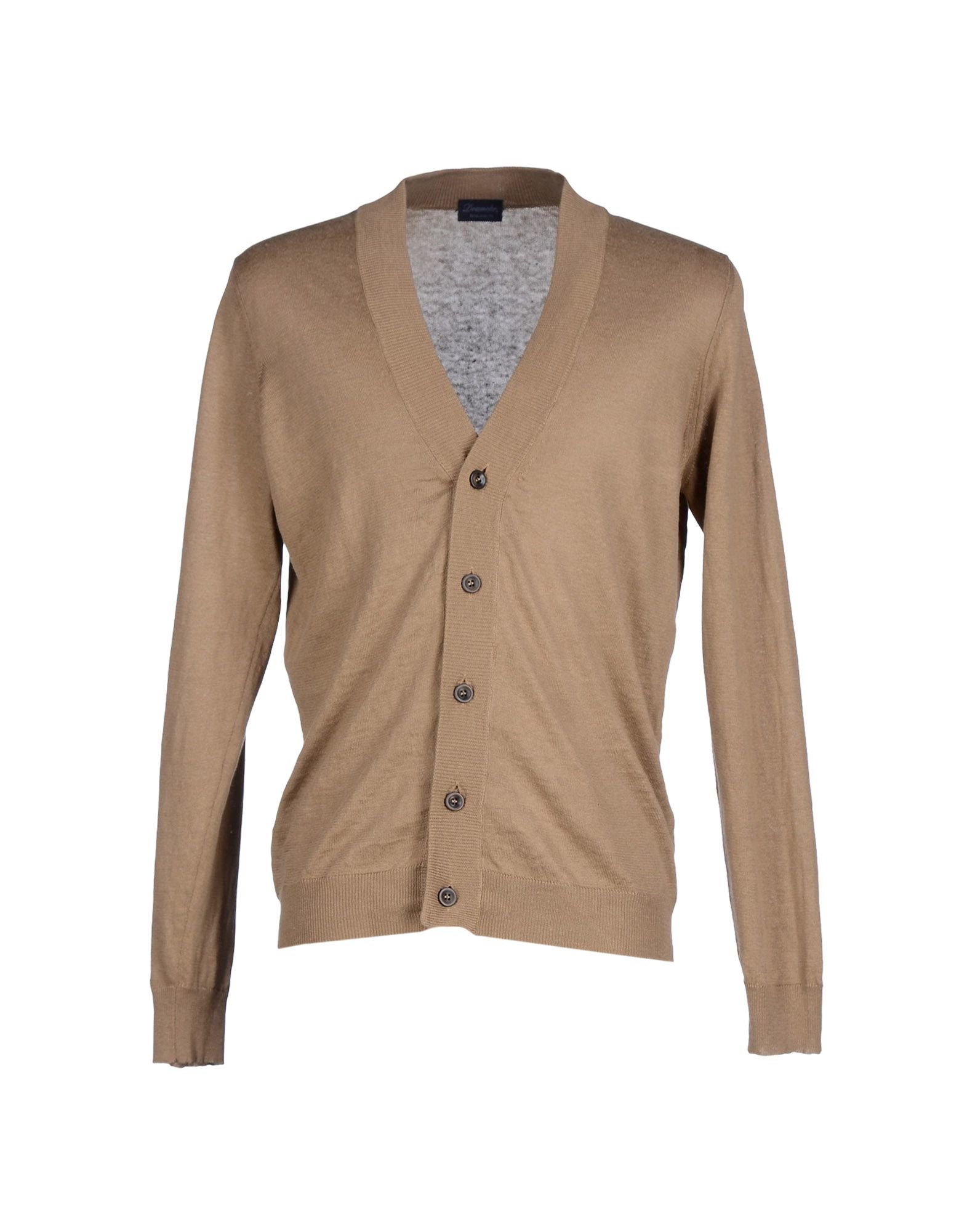 Drumohr Cardigan in Beige for Men - Save 43% | Lyst