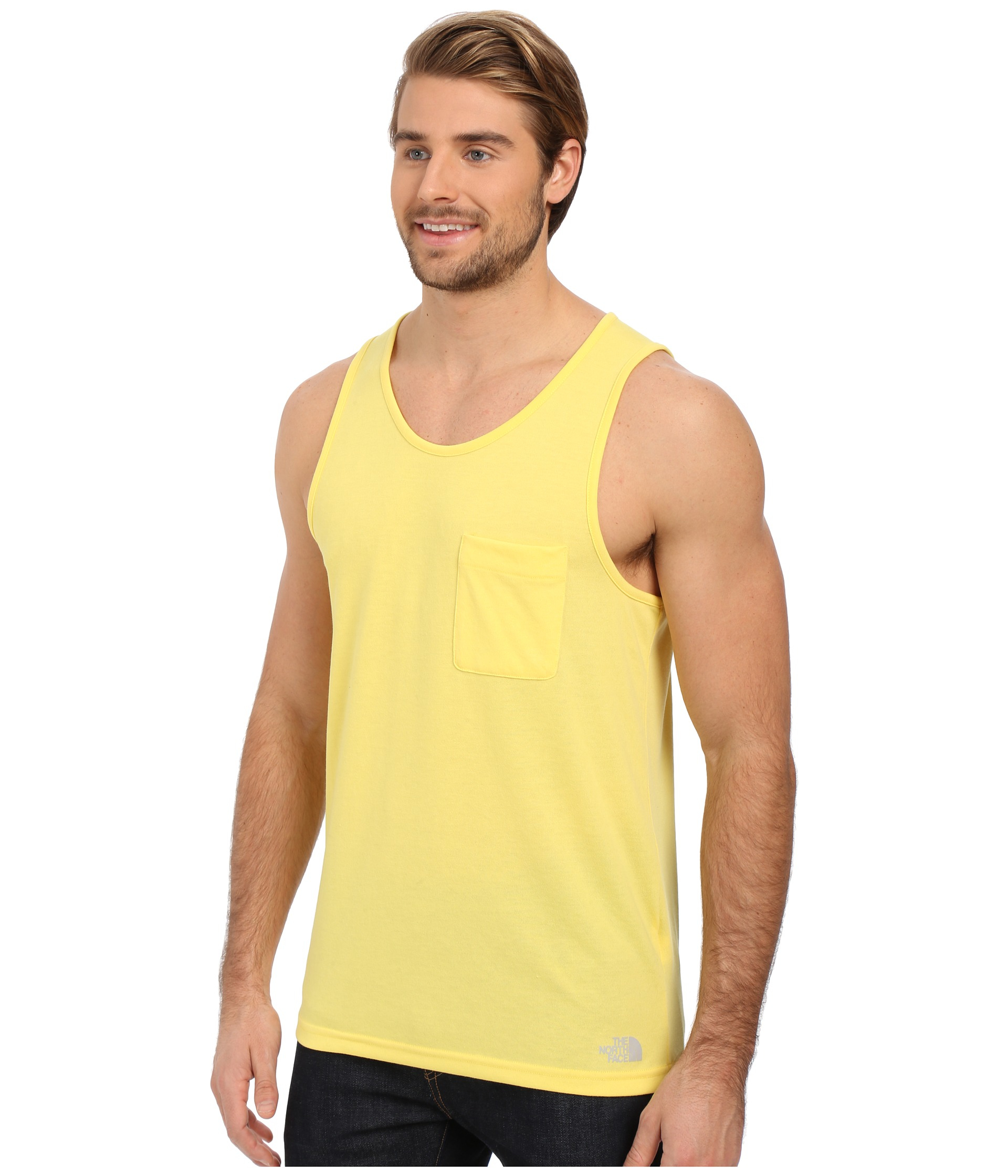 Lyst - The North Face Crag Tank Top in Yellow for Men