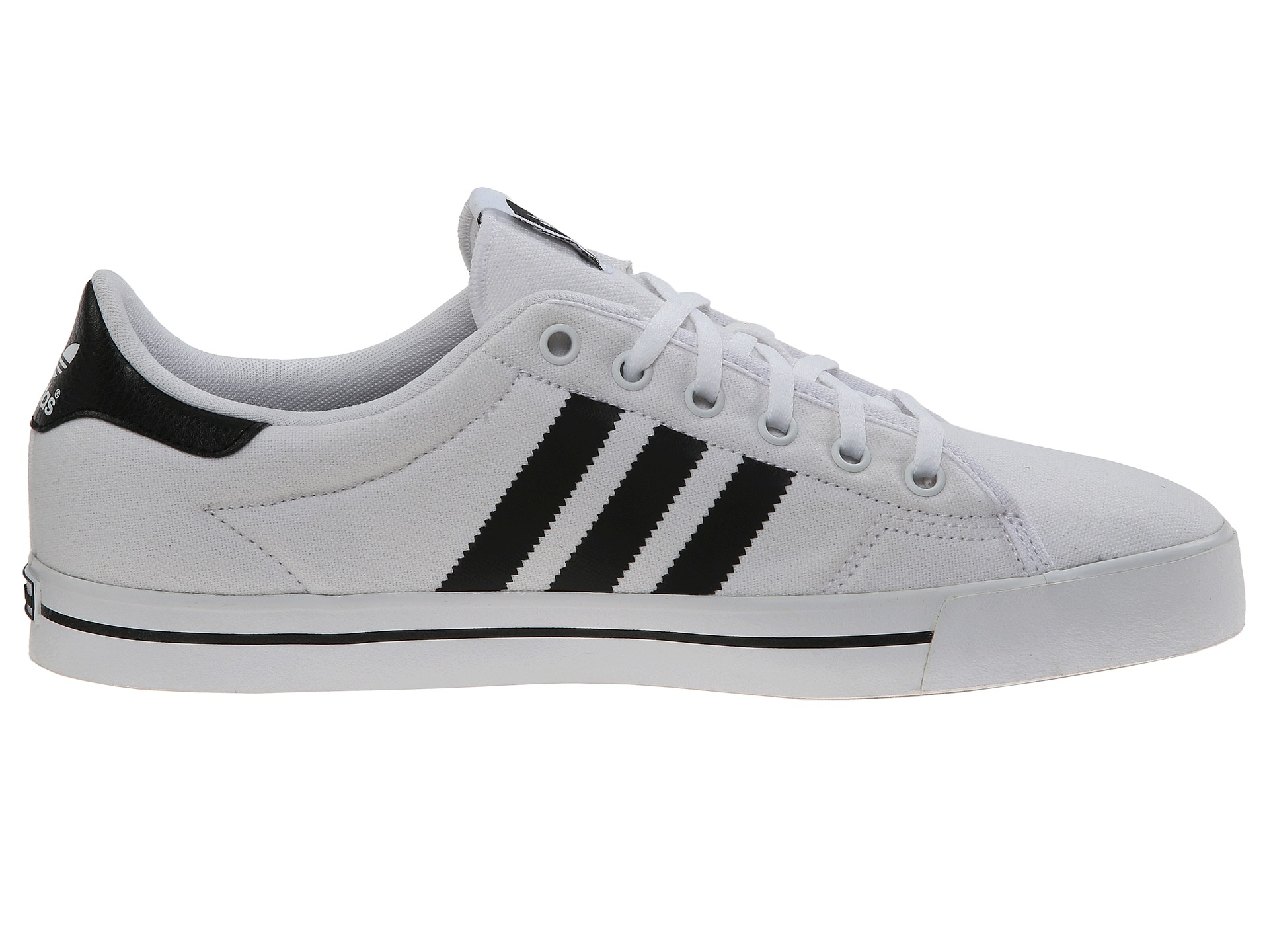 Adidas Adicourt Stripes in White for Men | Lyst