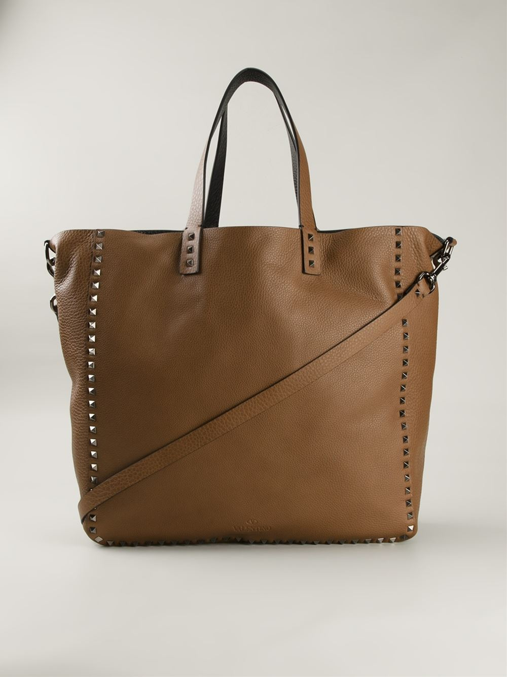 valentino rockstud reversible tote