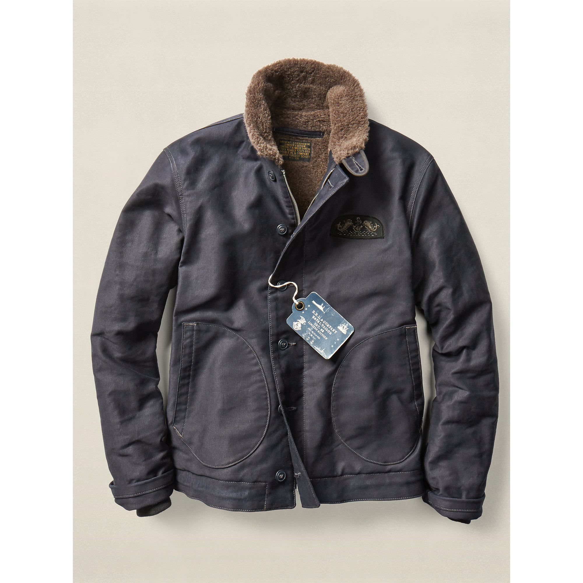 Lyst Rrl Limited Edition Deck Jacket In Blue For Men Gallery